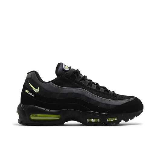 Nike Air Max 95 Retro Logo Black Grey Volt